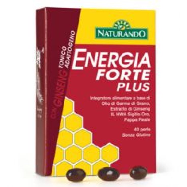 Naturando Energia Forte Plus Complément Alimentaire 40 Perles