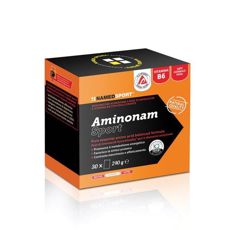 NamedSport Aminonam Sport Poudre Complément Alimentaire 30 Sachets De 240g