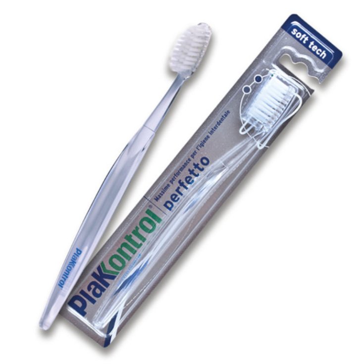 Plakkontrol Perfect Soft-Tech Brosse à dents à poils 1 pièce