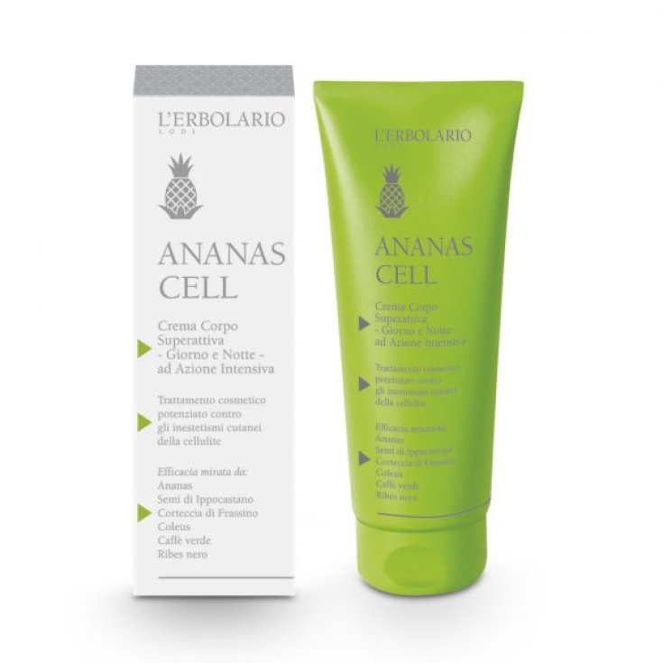 L'Erbolario Ananas Cell Superactive Crème Corps Anti-Cellulite 200 ml