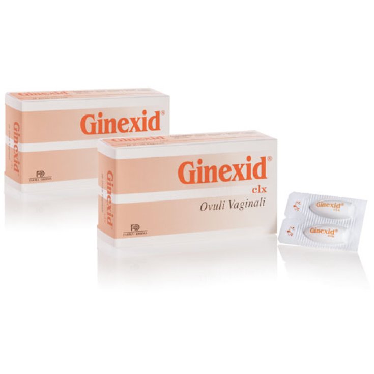 Farma-Derma Ginexid® Clx Ovules Vaginaux 10 Pièces de 2g