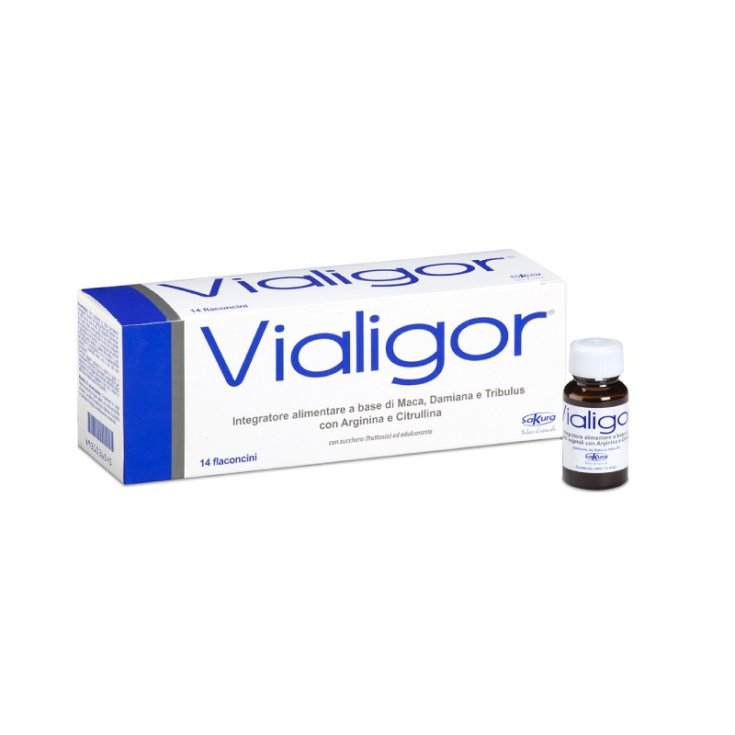 Sakura Vialigor Complément Alimentaire 14 Ampoules De 13 ml