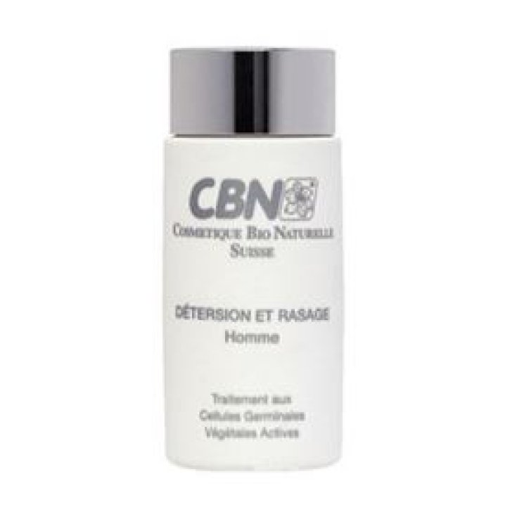 CBN Détersion & Rasage Homme Crème Soin à base de Cellules Germinales Végétales Actives 125 ml