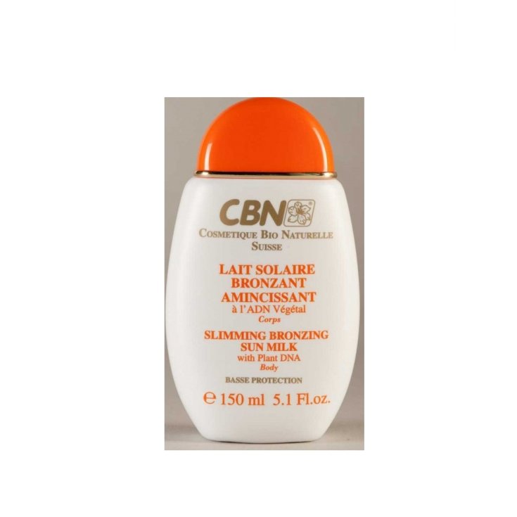 CBN Lait Solaire Bronzant Amincissant FP6 Basse Protection 150 ml