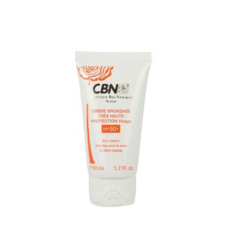 CBN Crème Bronzage Très Haute Protection Visage FP50+ 50ml