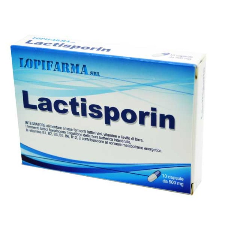 Complément Alimentaire Lactisporine 10 Gélules