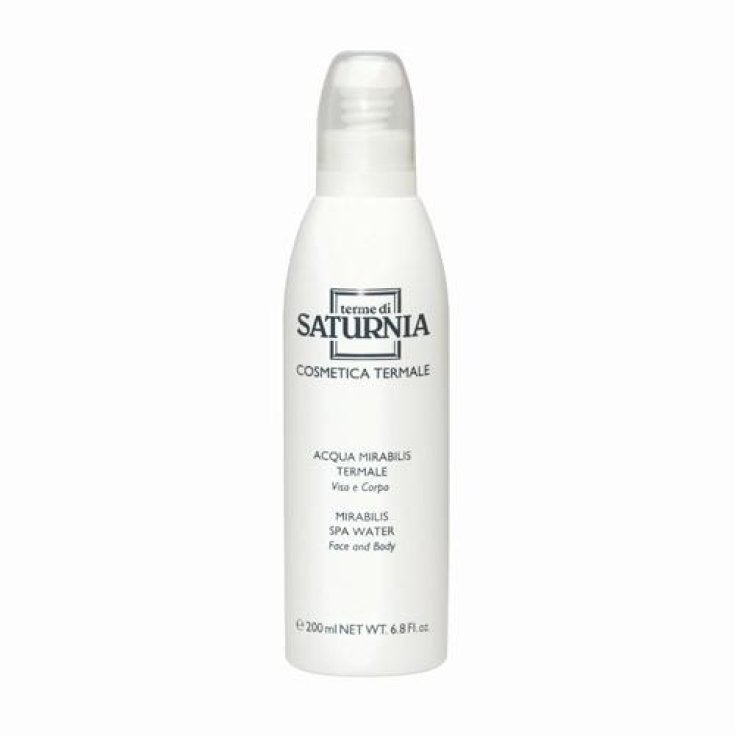 Terme Di Saturnia Acqua Mirabilis Termale Apaisant Hydratant Visage Corps 200 ml