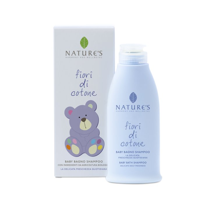 Nature's Fiori Di Cotone Shampooing pour le bain de bébé 150 ml