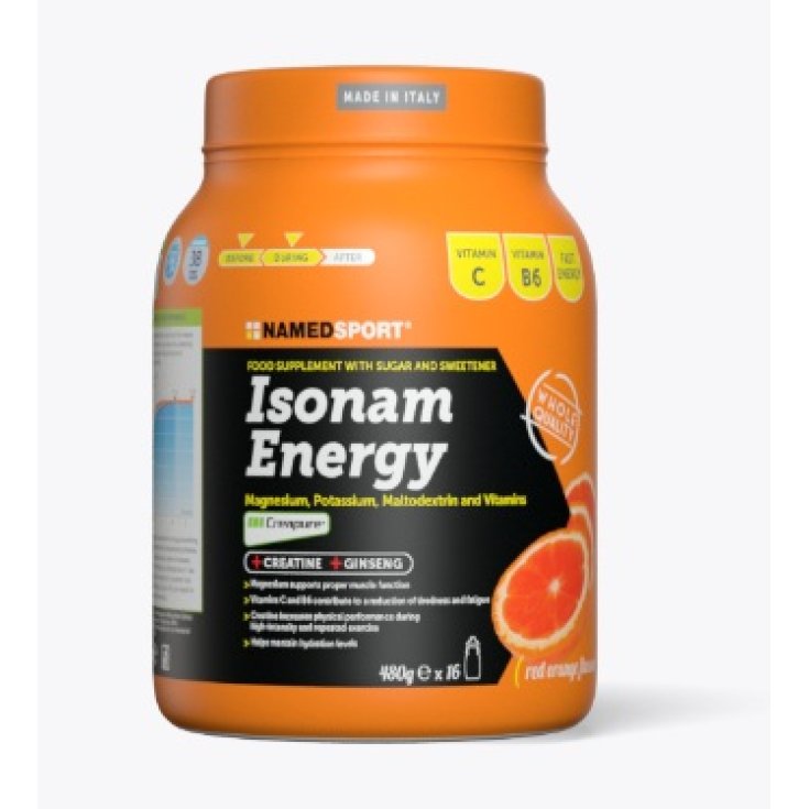 Isonam Energy Complément Alimentaire Citron 480g