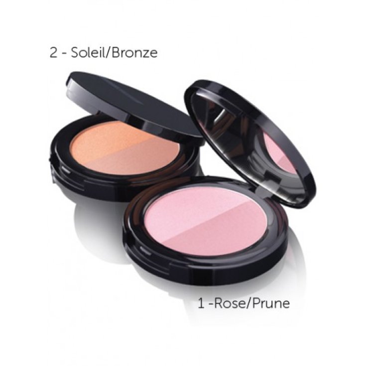 Korff IdealBlush Compact Bicolor Illuminating Blush Shade 02 Soleil / Bronze