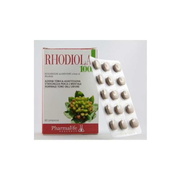 Pharmalife Research Rhodiola 100% Complément Alimentaire 60 Comprimés