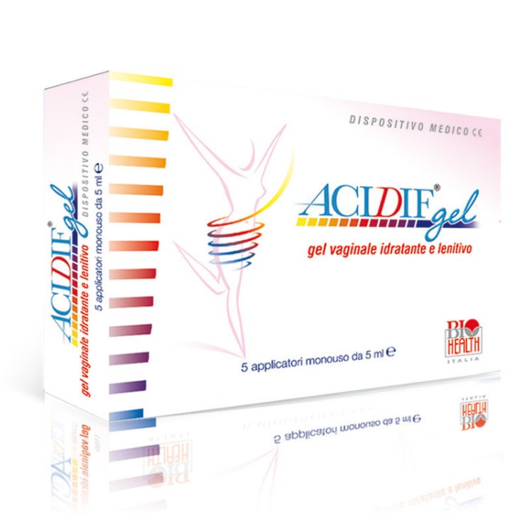 Acidif Gel Vaginal Hydratant Et Apaisant 5 Applicateurs De 5 ml