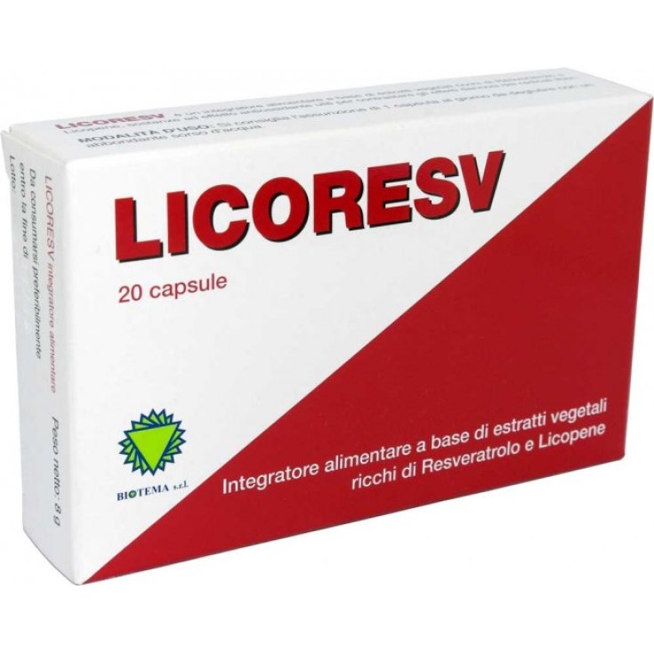 Biotema Licoresv Complément Alimentaire 20 Gélules