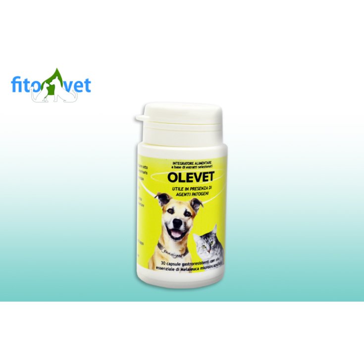 Pharma Olevet Complément Alimentaire Pour Animaux 30 Gélules