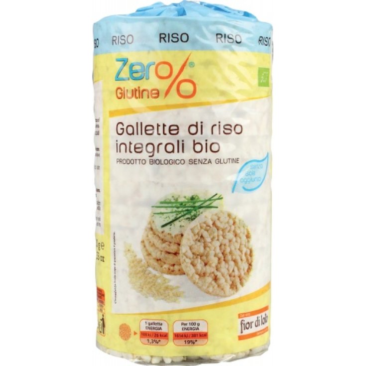 Fior Di Loto Zero% Glut Galettes de Riz Sans Sel 100g