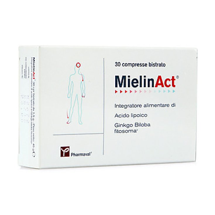 Pharmaval MielinAct Complément Alimentaire 30 Comprimés