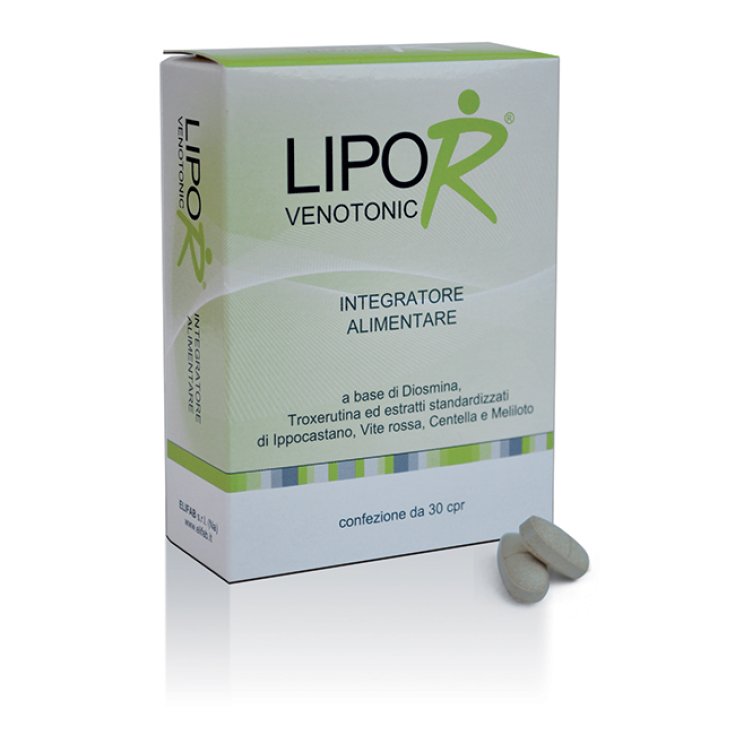 Elifab LipoR Complément Alimentaire Venotonique 30 Comprimés