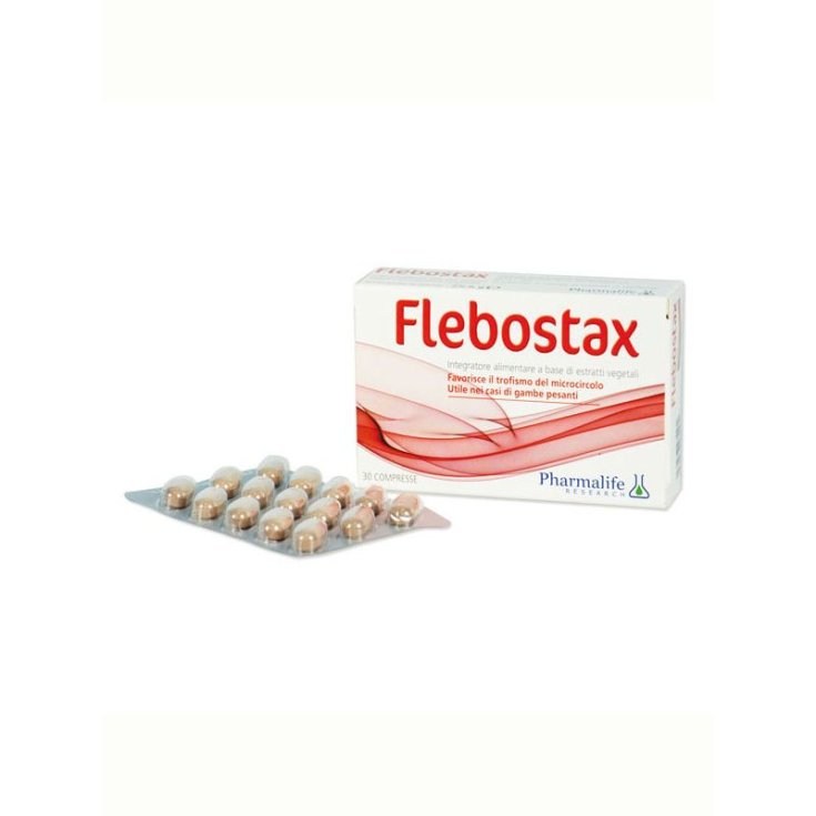 Pharmalife Research Flebostax Complément Alimentaire 30 Comprimés