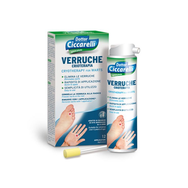 Doctor Ciccarelli Verrues Cryothérapie Hygiène des Pieds 75 ml