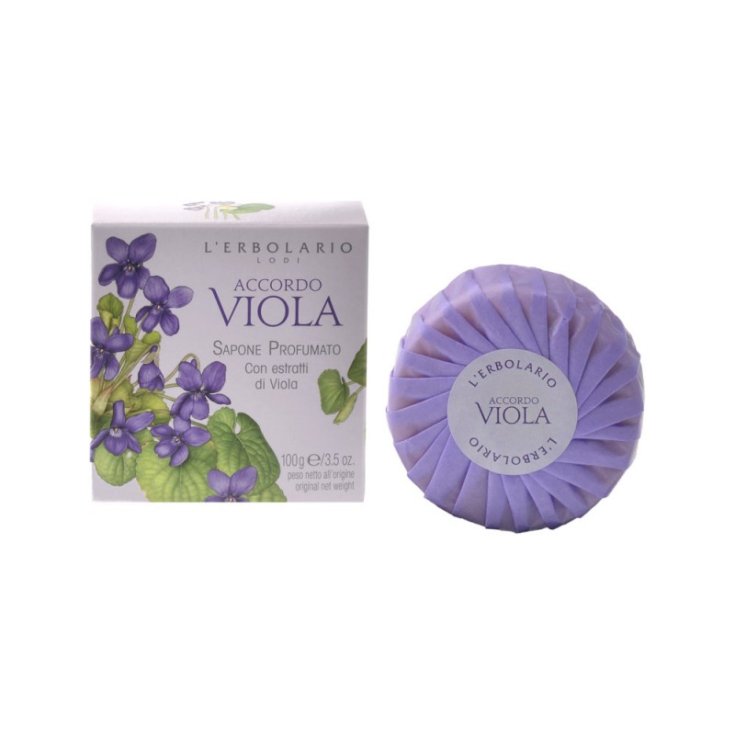 L'Erbolario Savon Parfumé Accord Violet 100g