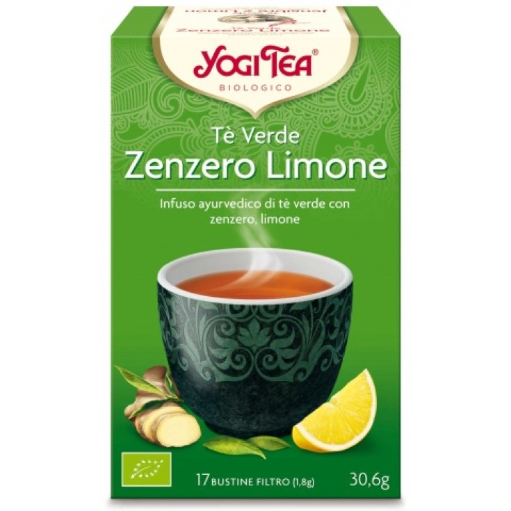 Yogi Tea Thé Vert Jengibre et Limon 17 X 1,8g
