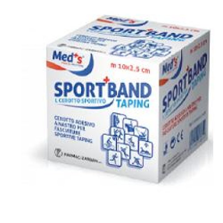 Med's Sport Band Taping Patch de sport 10 m x 3,8 cm