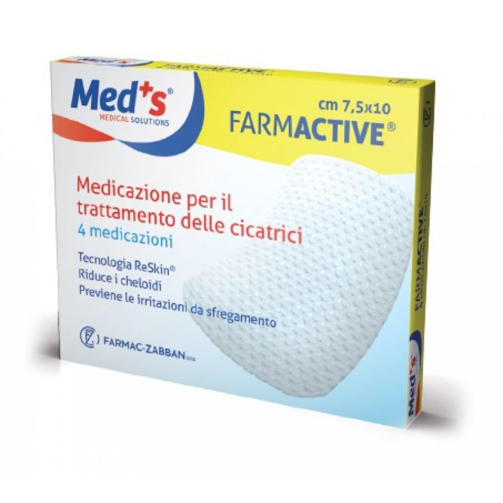 Med's Farmactive Scars 7,5x10 4 pièces