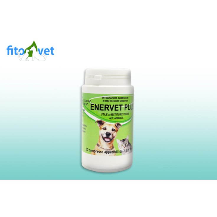 Pharmafit Enervet Complément Alimentaire Pour Animaux 30 Comprimés