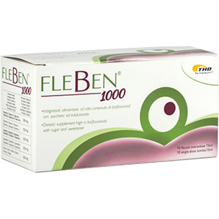 Thd Fleben 1000 Complément Alimentaire 10 Flacons De 15 ml