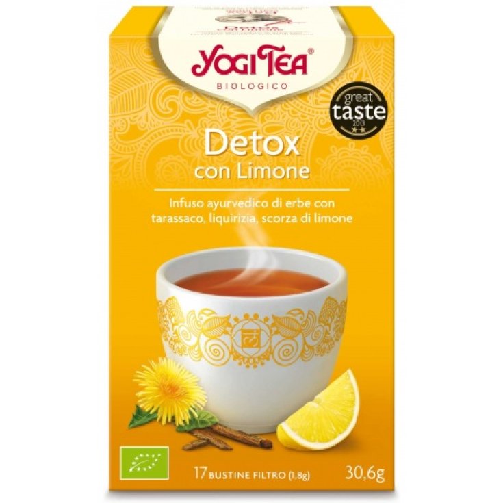 Yogi Tea Detox Au Citron 17 X 1.8g