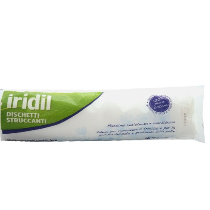 Iridil Tampons démaquillants en coton 80 pièces