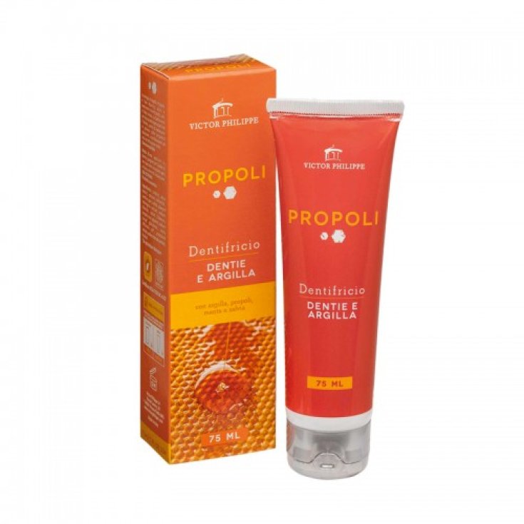 Victor Philippe Dentifrice A La Propolis Dentie Et Argile 75 ml