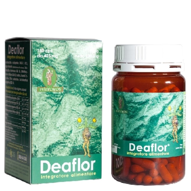 Deakos Deaflor Complément Alimentaire A Base De Probiotiques 180 Gélules De 425mg
