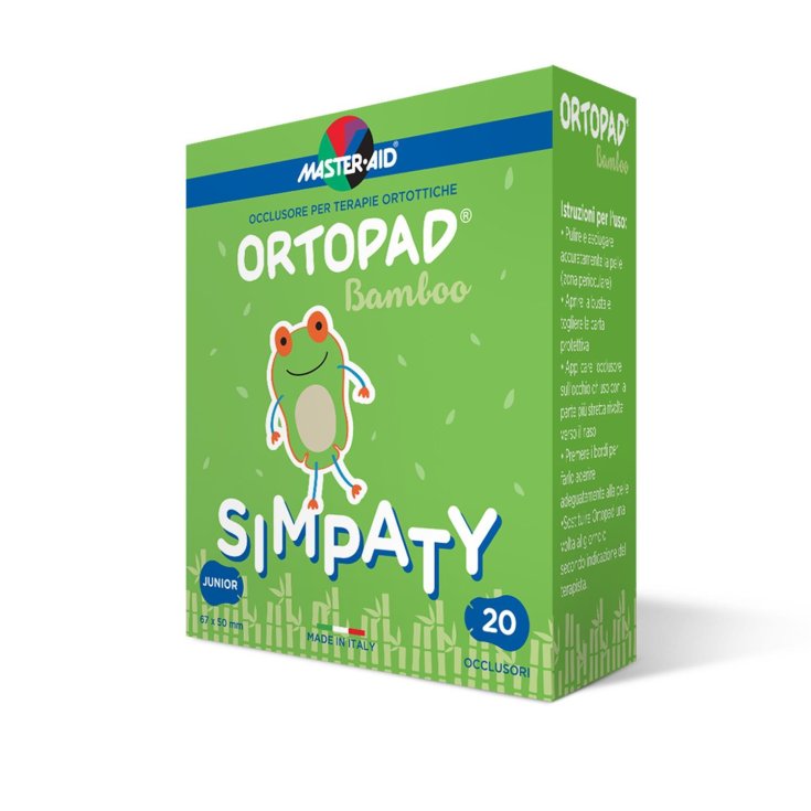 Master-Aid® Ortopad® Cotton Simpaty Occluder Pour Orthèses Thérapies Régulier 50 Pièces