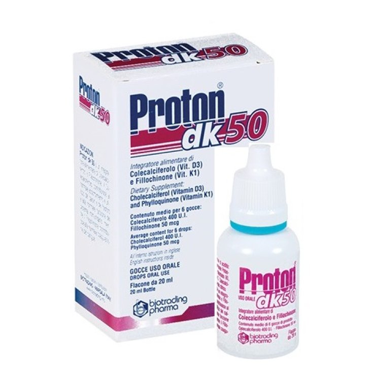 Proton DK 50 Gouttes Complément Alimentaire 20ml