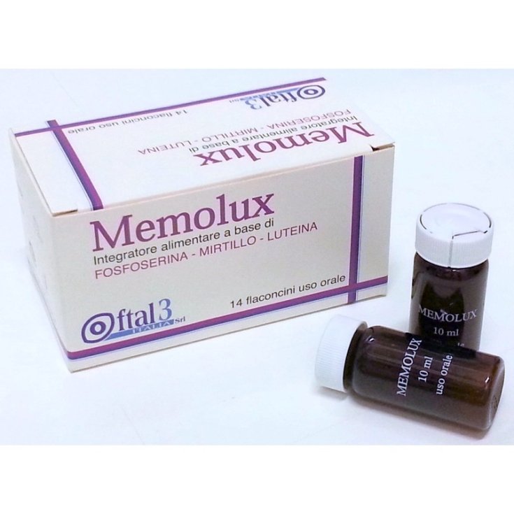 Memolux Complément Alimentaire 14 Ampoules De 10 ml