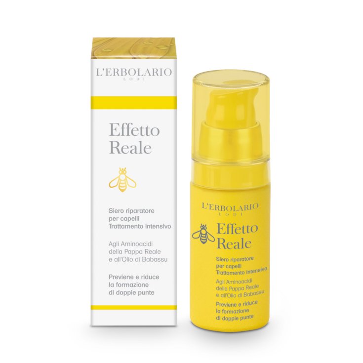 L'Erbolario Royal Effect Sérum Réparateur Cheveux Traitement Intensif 30ml