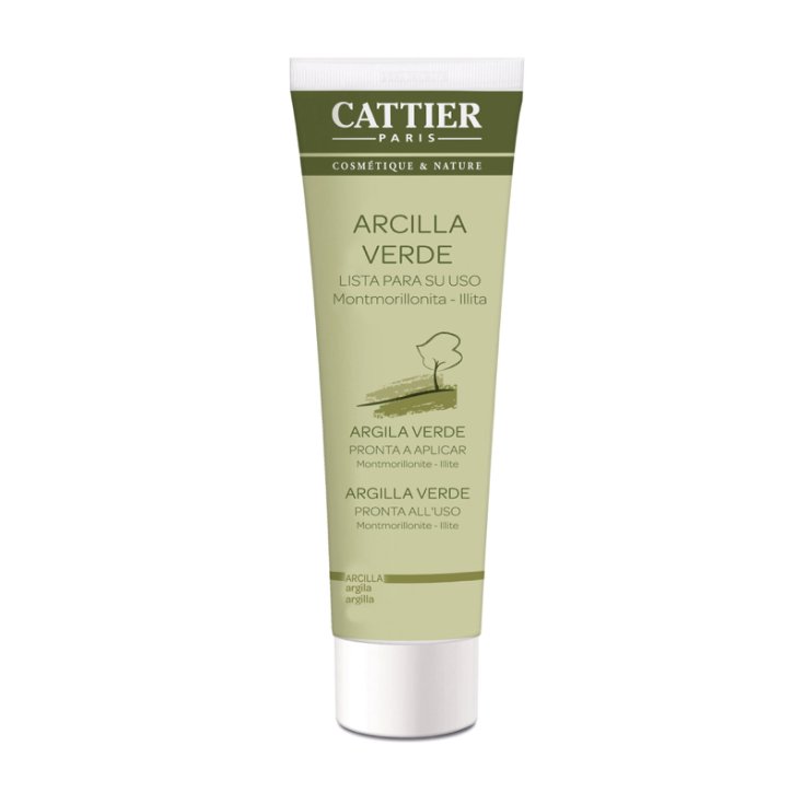 Cattier Argile Verte En Tube 400g