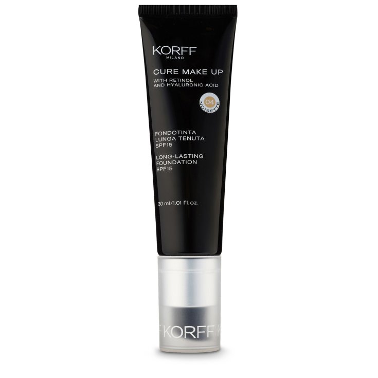 Korff Cure Make Up Fond de Teint Longue Durée SPF15 Teinte 04 30 ml