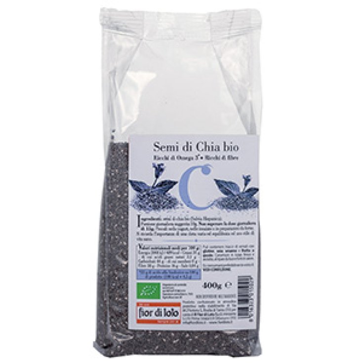 Il Fior Di Loto Graines de Chia Bio 400g