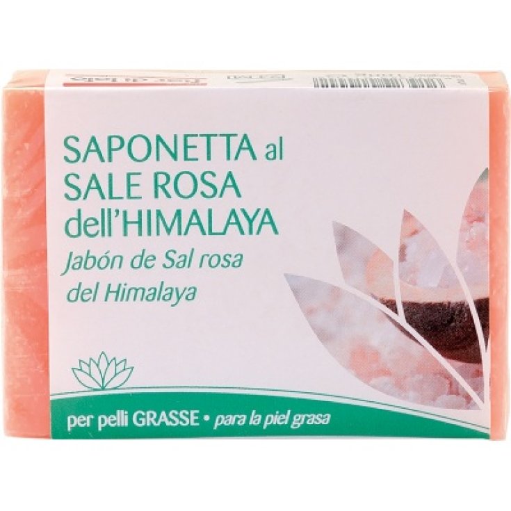 Fior Di Loto Savon Au Sel Rose De L'Himalaya Pour Peau Impure 100g