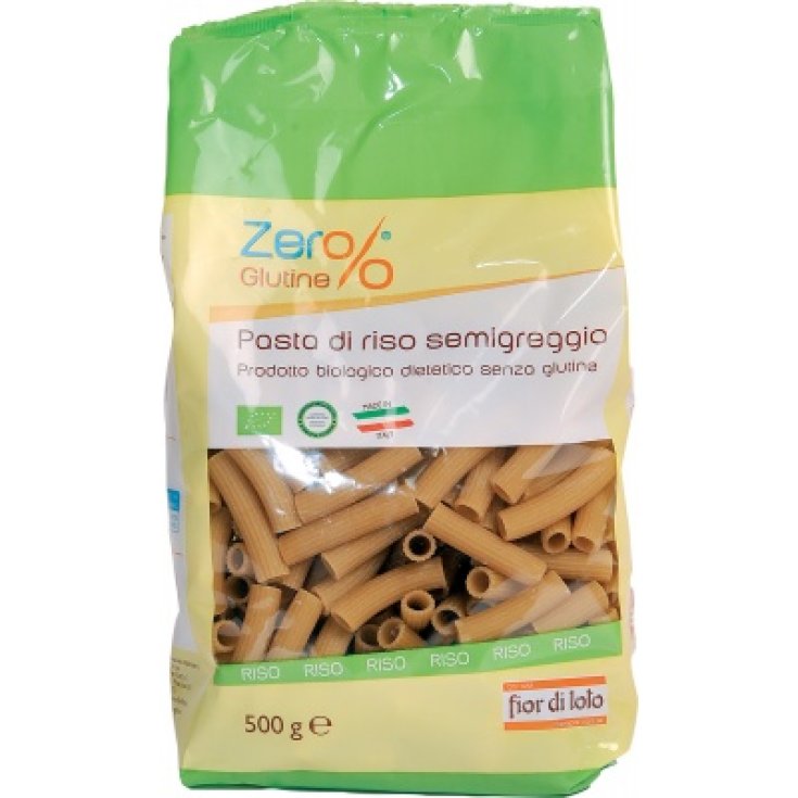 Fior Di Loto Zero% Gluten Rigatoni De Riz Décortiqué Bio Sans Gluten 500g