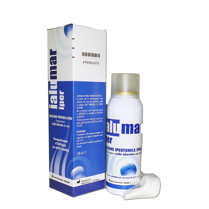 Ialumar Iper Hypertonic Spray Solution - Hygiène du nez pour adultes et enfants 100 ml