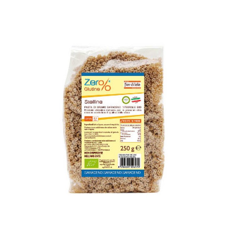 Il Fior Di Loto Zéro% Gluten Etoiles de Sarrasin Bio Sans Gluten 250g