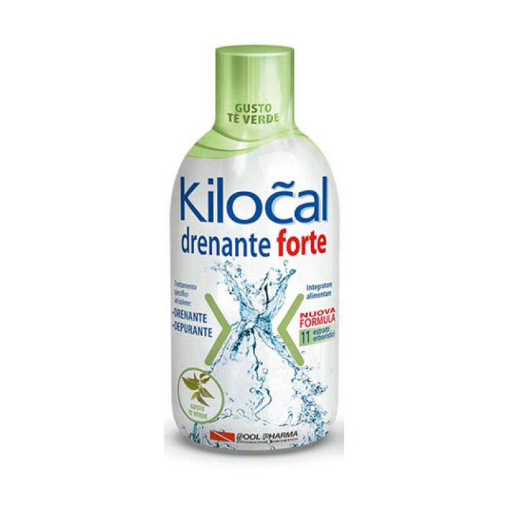 Kilocal Drenante Forte Gusto Complément Alimentaire Vert 500ml