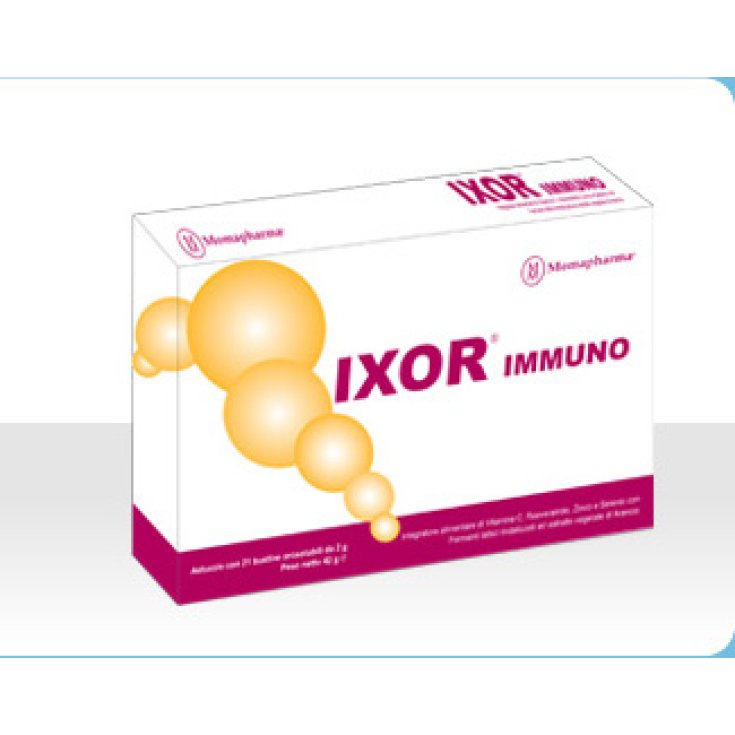 Moma Pharma Ixor Immuno Complément Alimentaire 21 Sachets