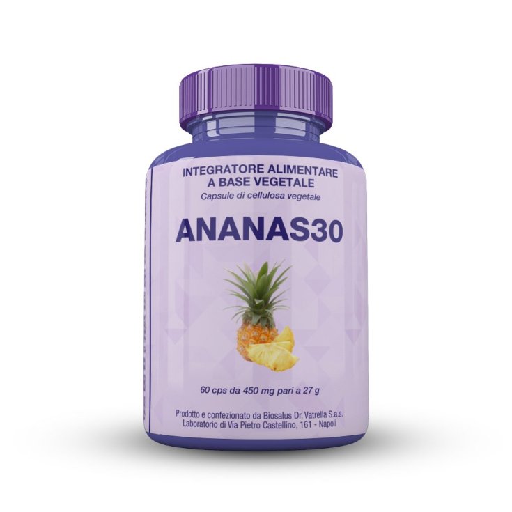 Biosalus® Complément Alimentaire Ananas 60 Gélules