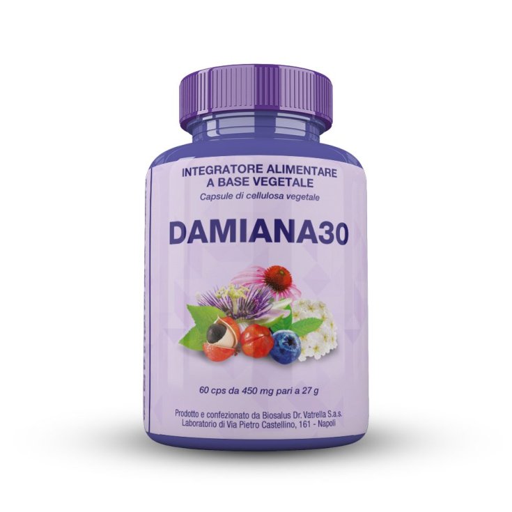 Biosalus® Damiana30 Complément Alimentaire 60 Gélules