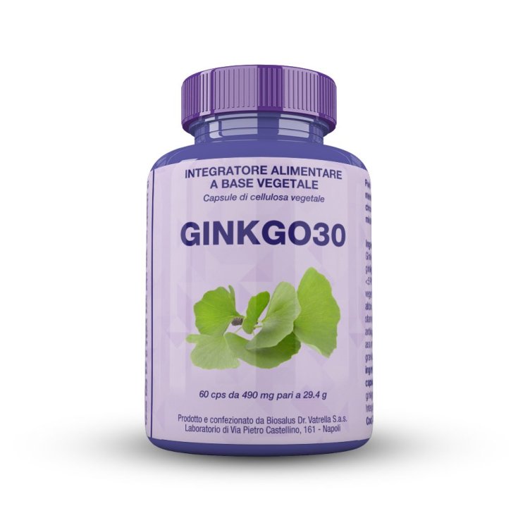 Biosalus® Ginkgo30 Complément Alimentaire 60 Gélules