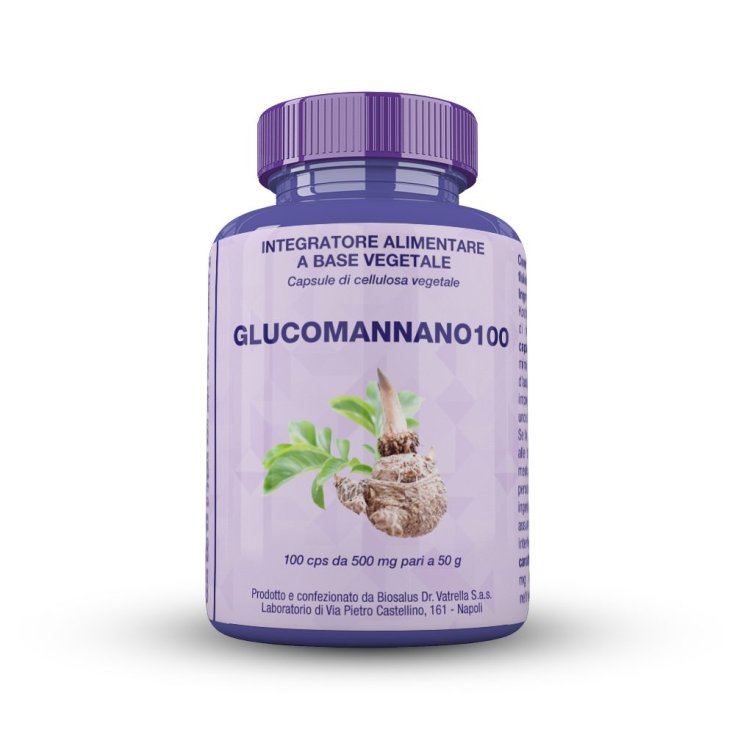 Biosalus Glucomannane Complément Alimentaire 100 Gélules